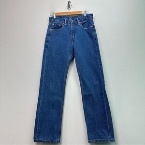 Levi’s 505 Regular Fit 30x32 Straight Leg Jeans Medium Stonewash